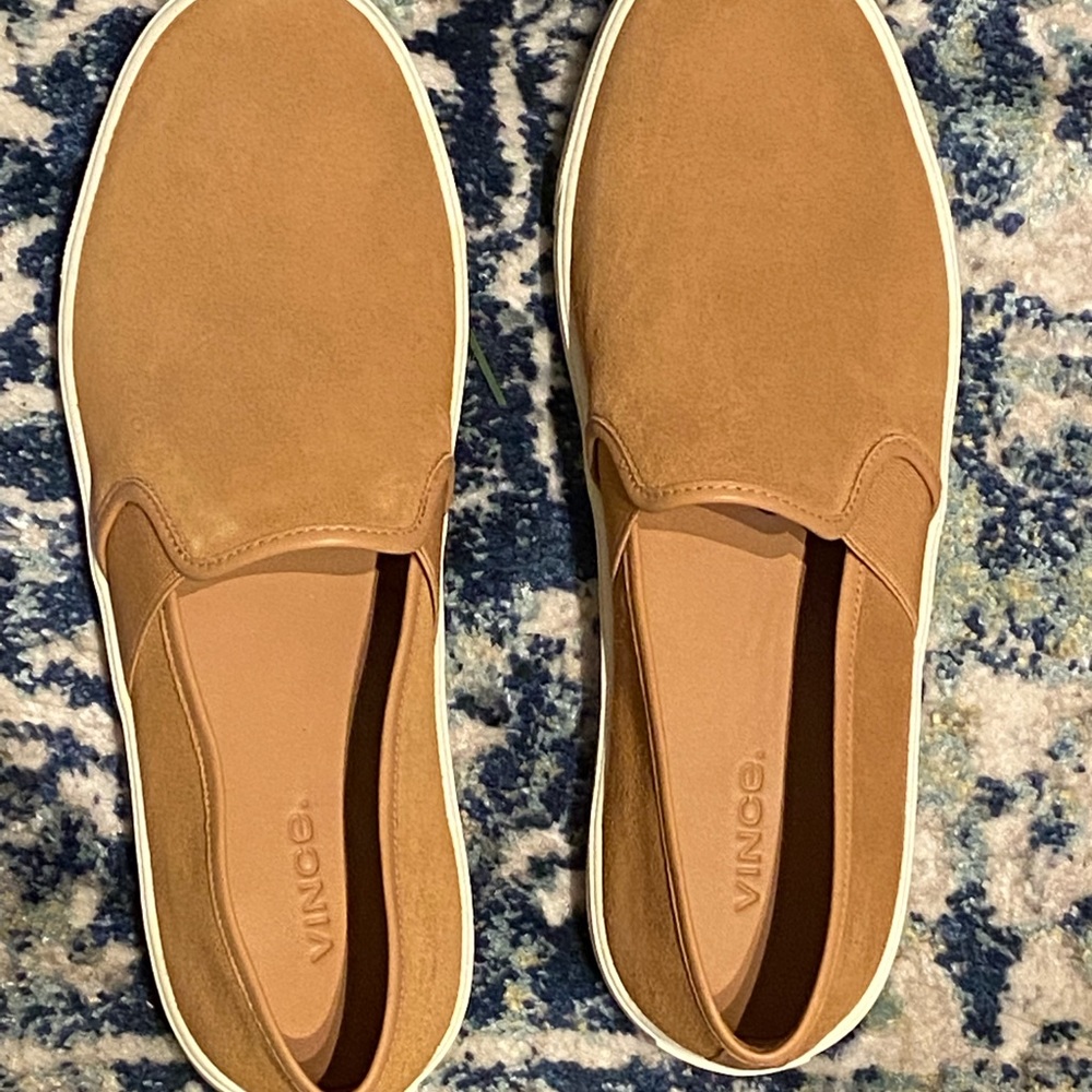 Brand New Vince Preston Slip-On Suede Sneaker